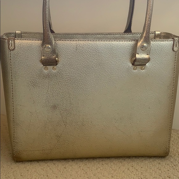 Kate Spade Metallic Tote - Picture 5 of 8